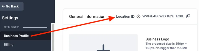 How to find Location ID